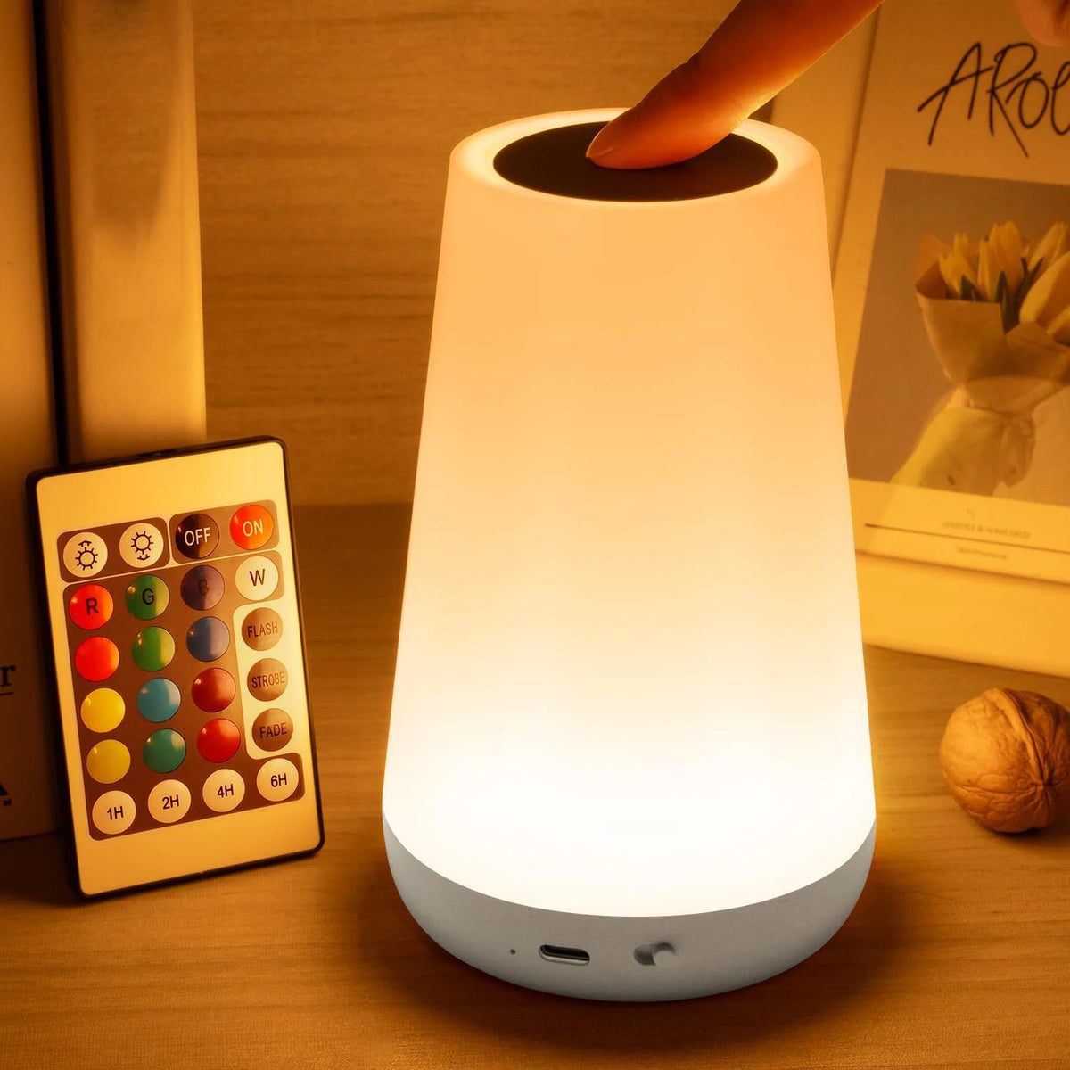Rechargeable RGB night lamp product view 7