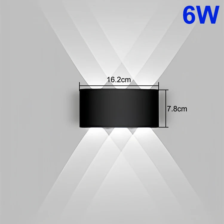 Up-down LED wall light product view 4