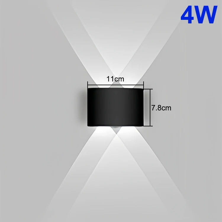 Up-down LED wall light product view 10