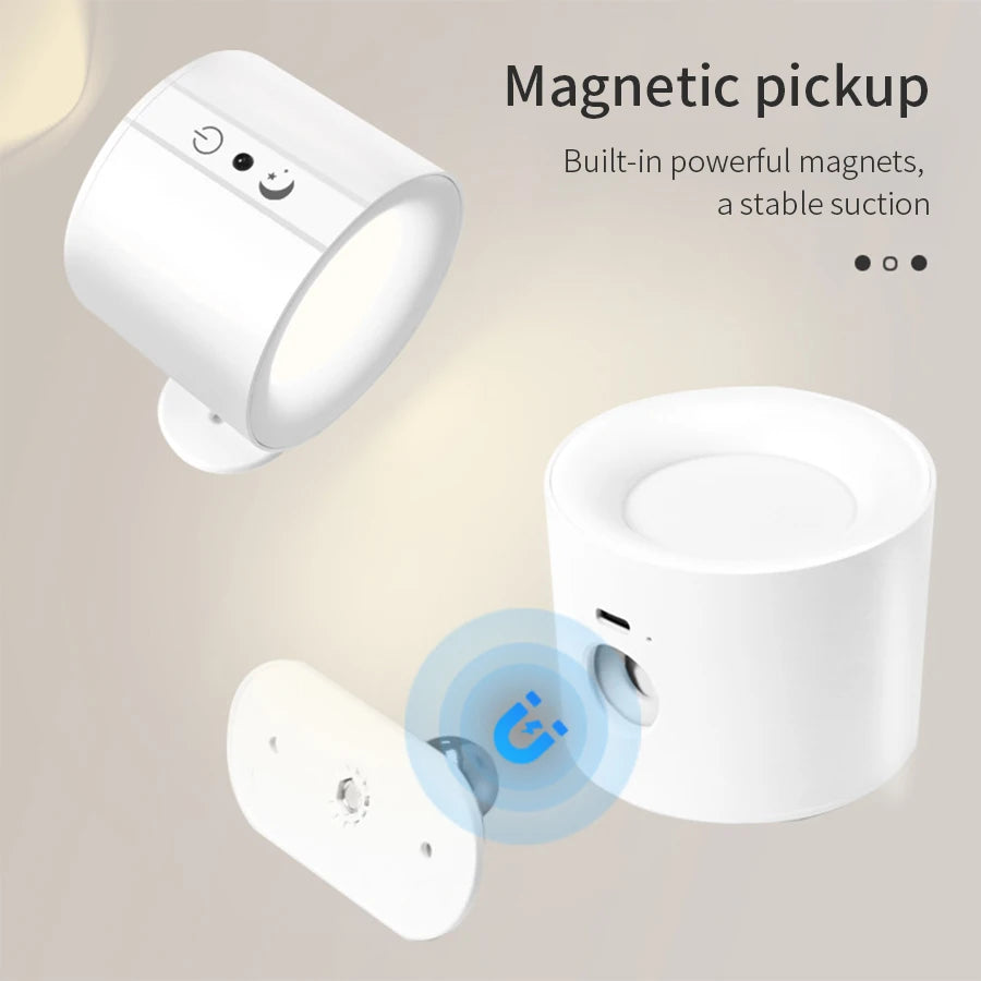 Rechargeable LED wall sconce product view 2