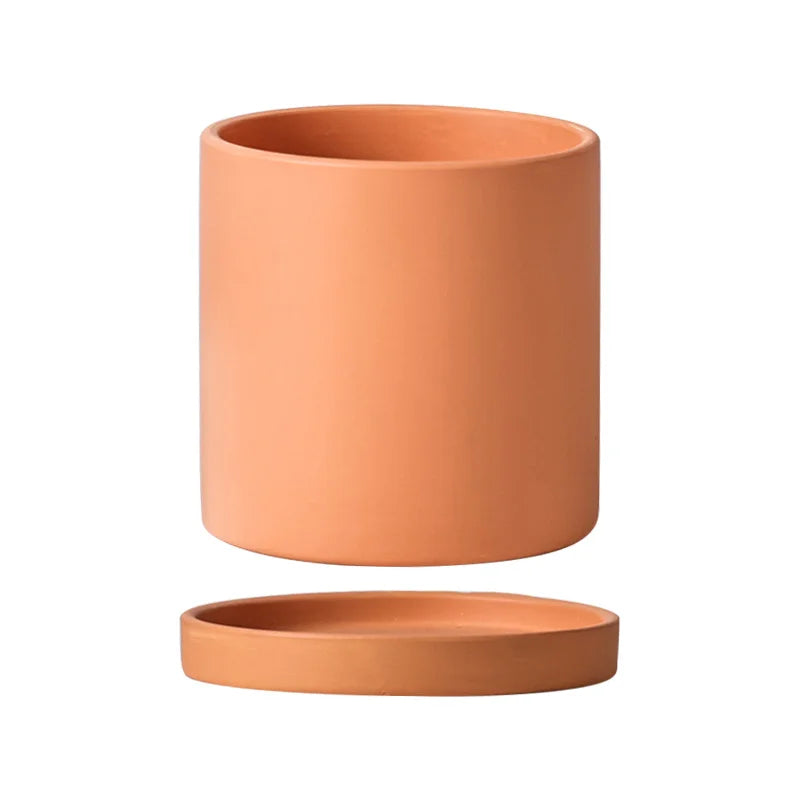 Nordic ceramic planter product view 7