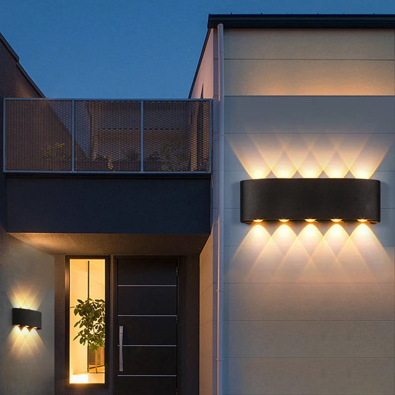 Up-down LED wall light product view 2