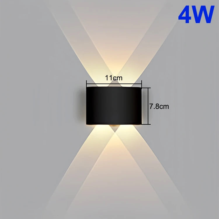 Up-down LED wall light product view 9