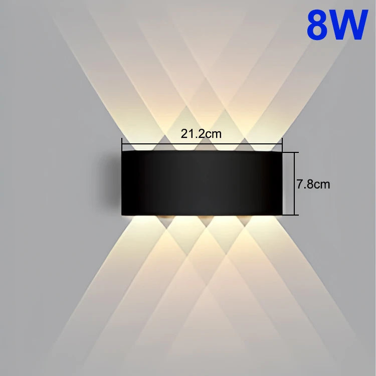 Up-down LED wall light product view 6