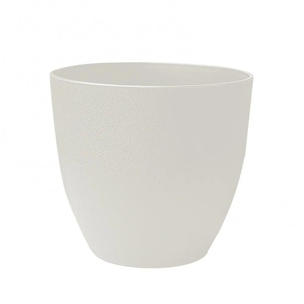 Frosted stone-effect planter product view 9