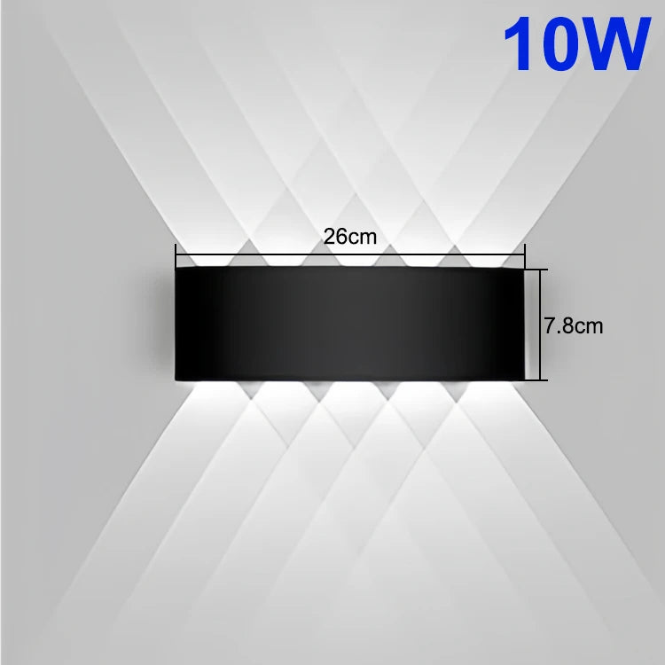 Up-down LED wall light product view 5