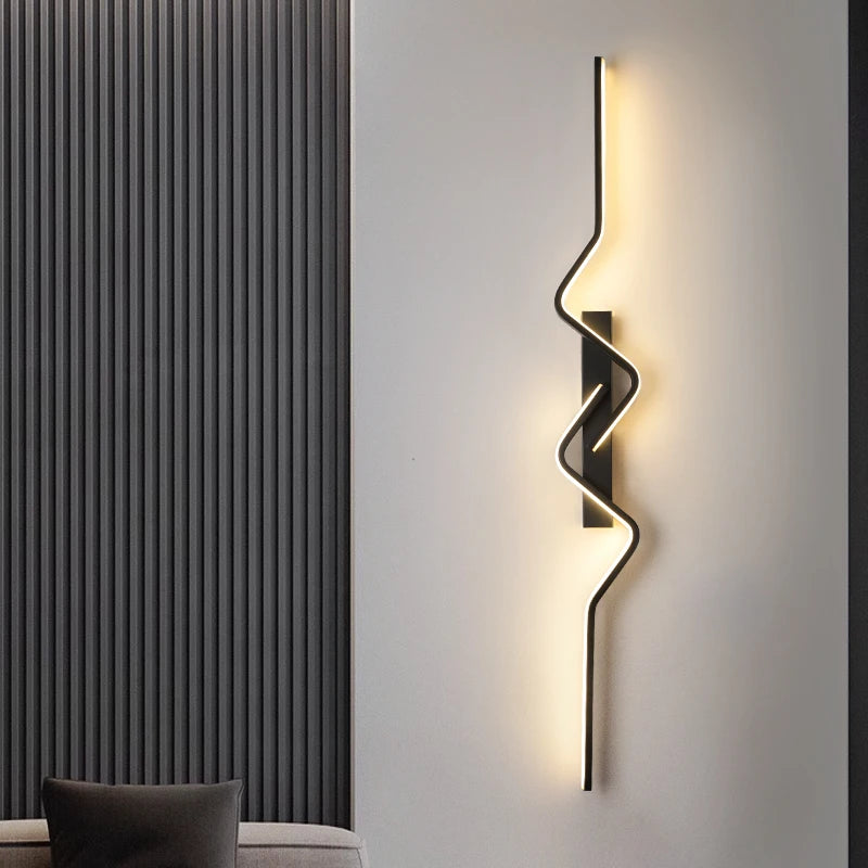 Linear LED wall light product view 2
