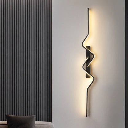 Linear LED wall light product view 2
