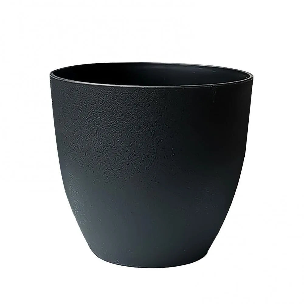 Frosted stone-effect planter product view 6
