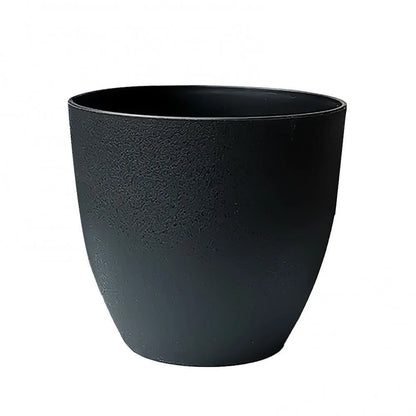 Frosted stone-effect planter product view 6