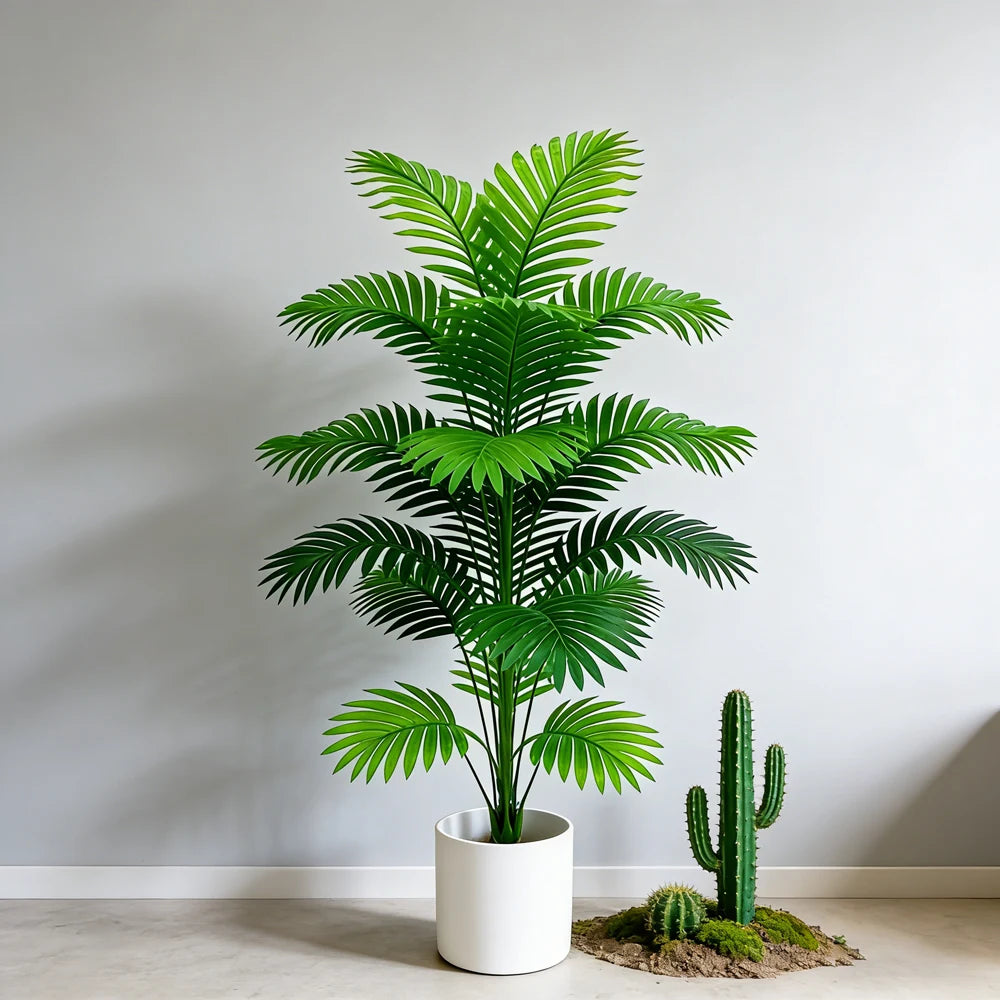 Artificial palm plant product view 3