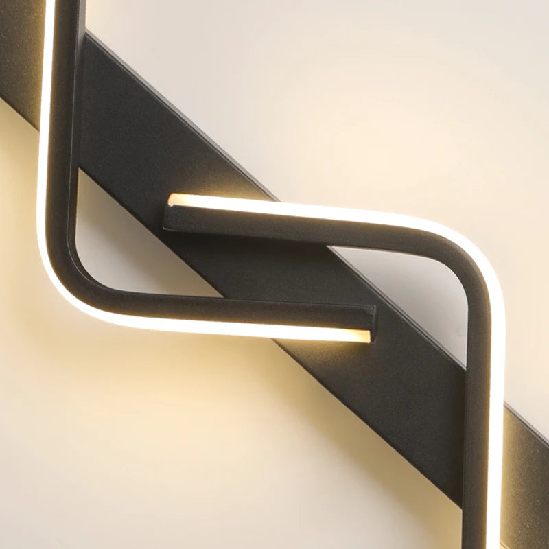 Linear LED wall light product view 3