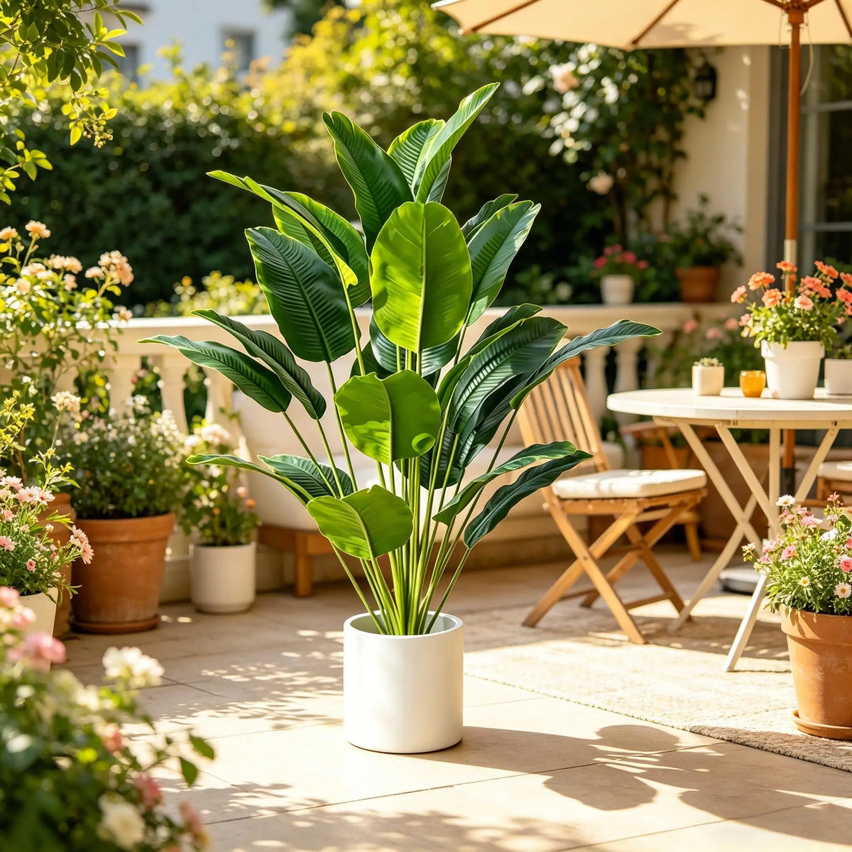 Artificial Bird of Paradise plant product view 5