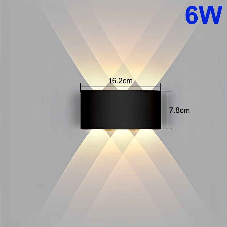 Up-down LED wall light product view 11