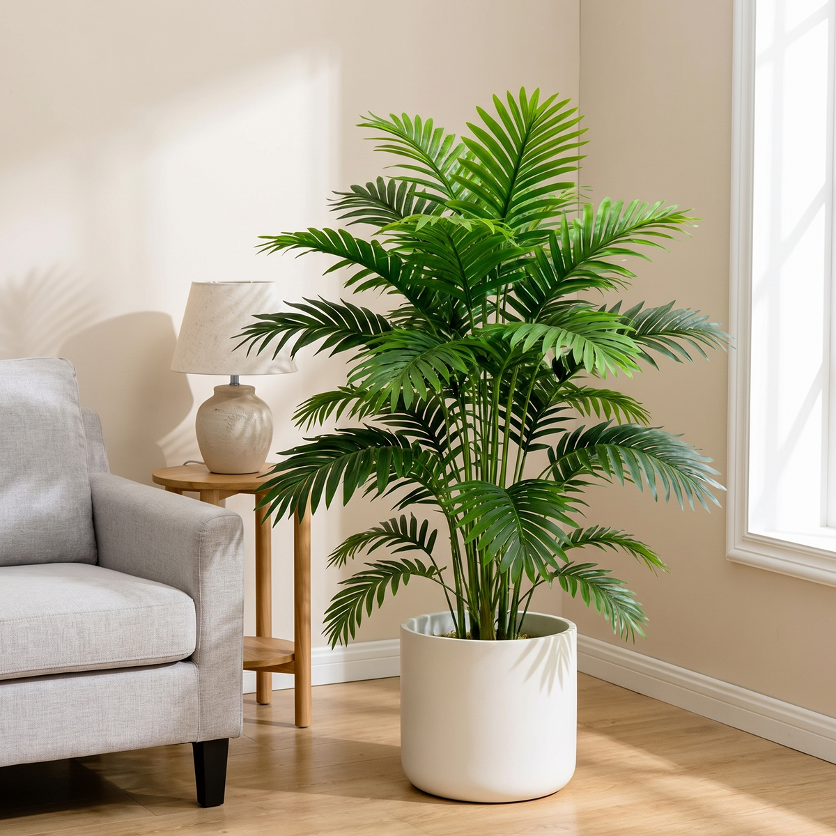 Artificial palm plant 60cm 12-leaf variant
