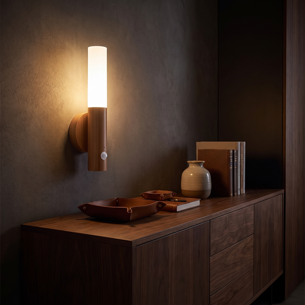 Rechargeable motion sensor LED night light lifestyle
