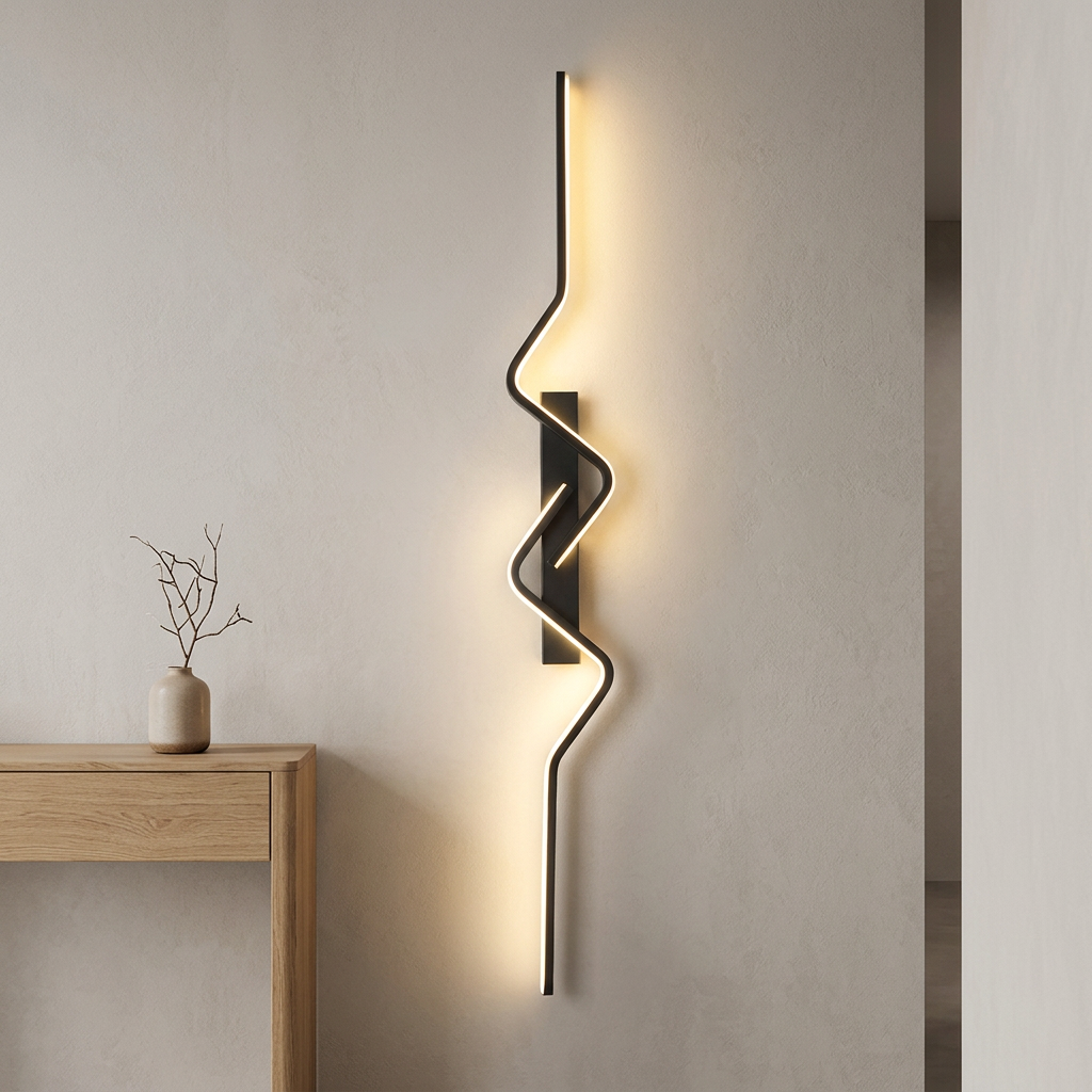 Linear LED wall light 100cm