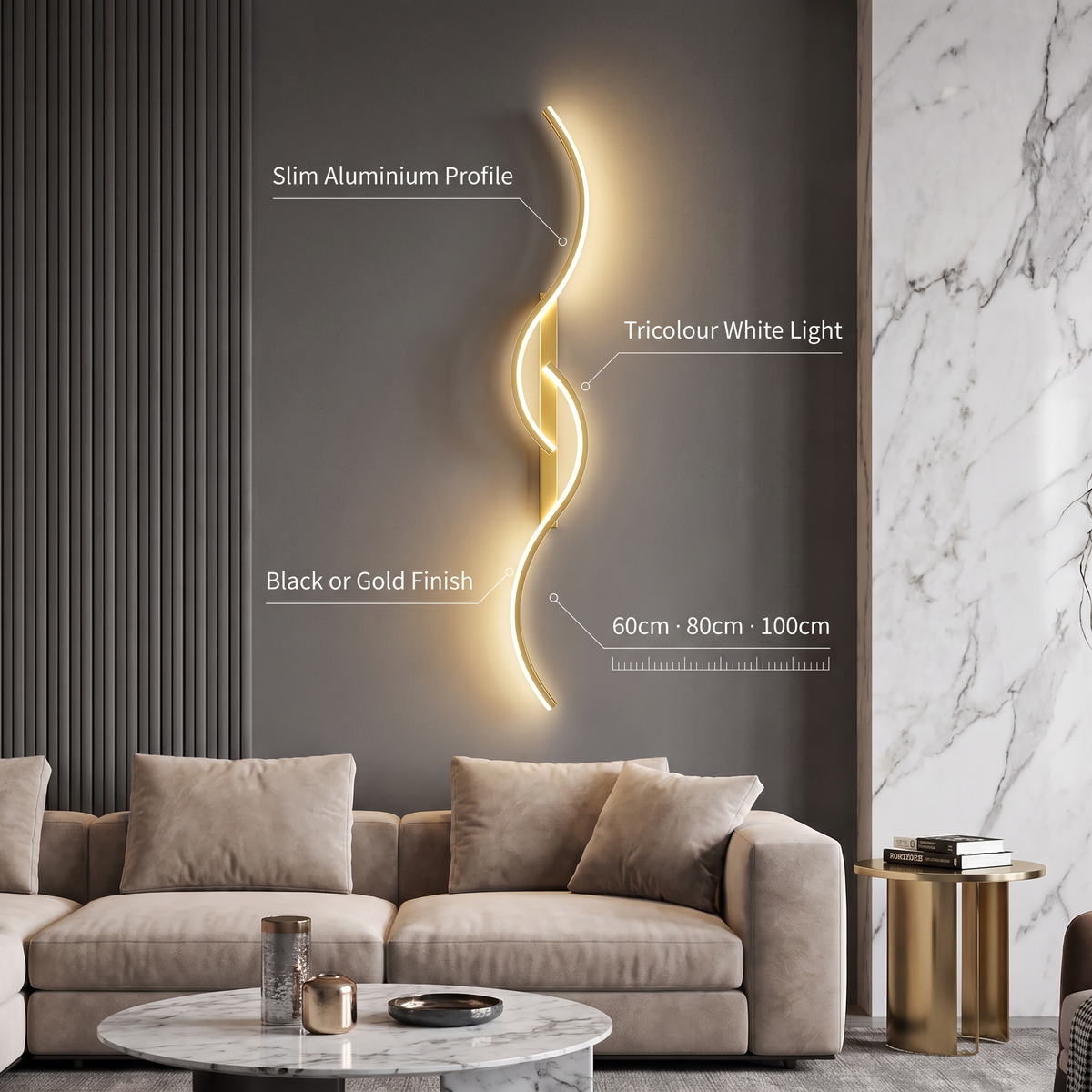 Minimalist LED wall sconce benefits
